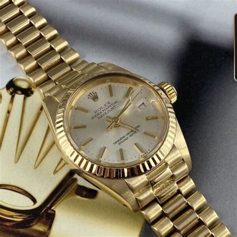 rolex oro donna anni '70|orologi datejust usati.